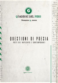 Quaderni del PENS n. 3 2020 - Cover