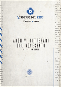 Quaderni del PENS n. 4 2021 - Cover