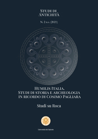 Studi di Antichità - Cover